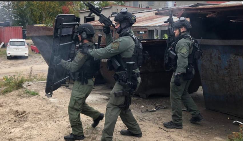 North Bay Police Service Emergency Response Team Training January 28