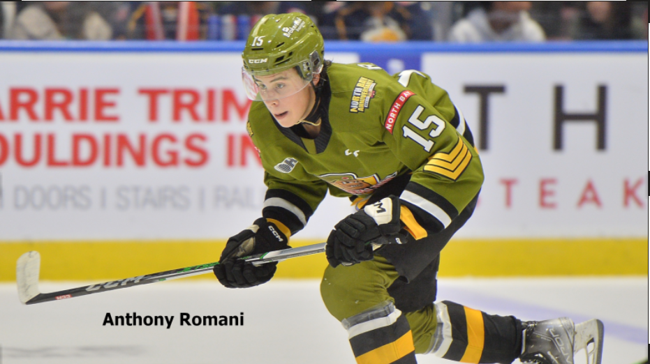 Romani -OHL Player of the Week