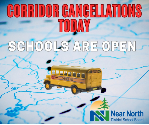 Bus Cancellations outside of North Bay