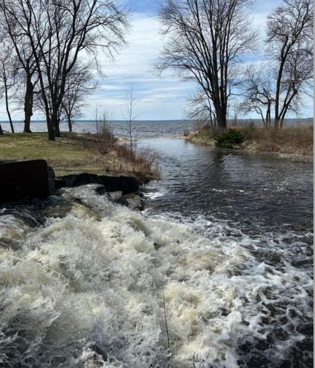 Parks Creek Backflood Control Operations