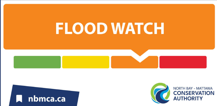 Flood Watch continues for Lake Nipissing Shoreline