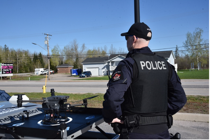 North Bay Police use Drones Successfully