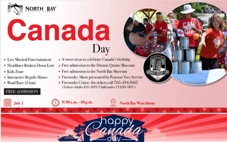 Canada Day Line Up at the Waterfront