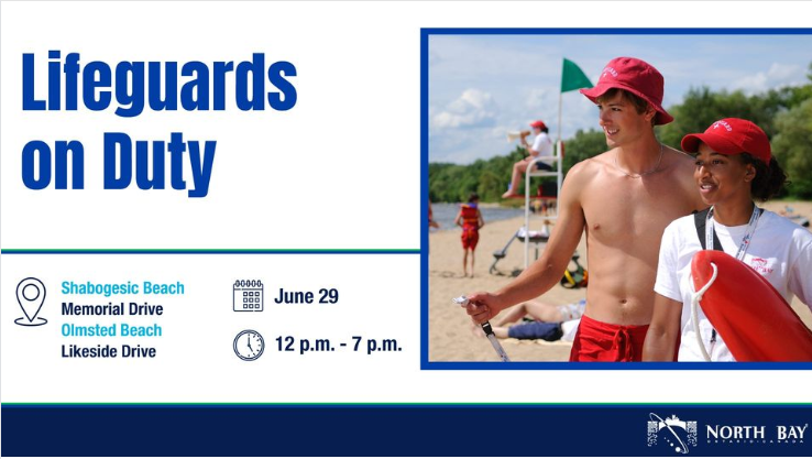 Lifeguards on Duty at Selected Beaches