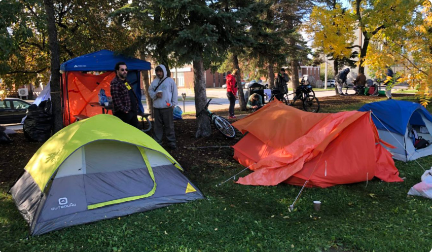 Calling on Ottawa and Queen’s Park to address homelessness and encampments