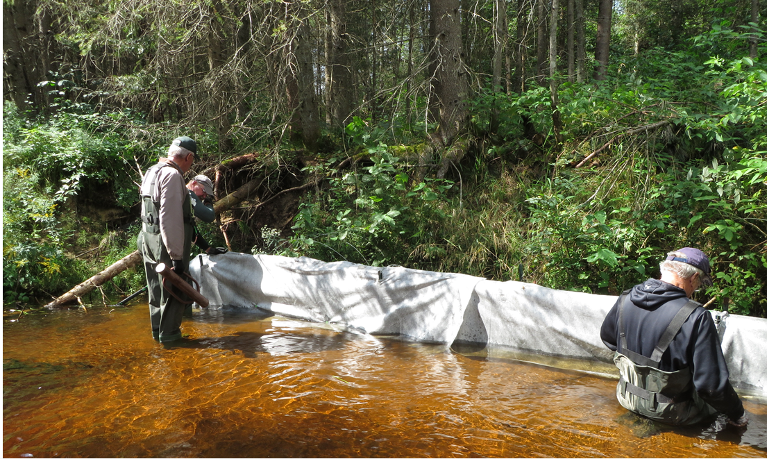 Depot Creek Restoration Project Continuing