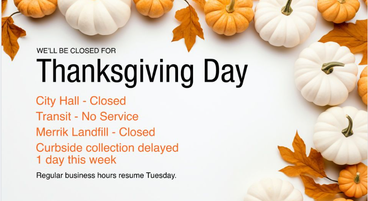 Thanksgiving Closures