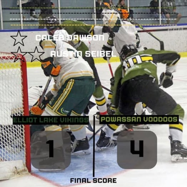 Voodoos Victorious vs Vikings