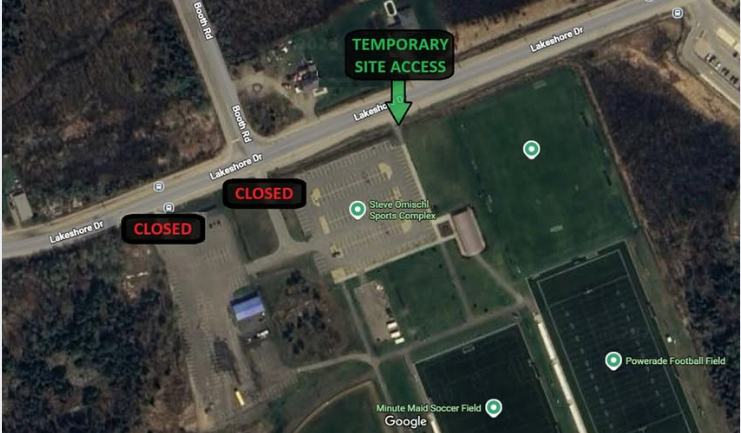 Temporary Entrance