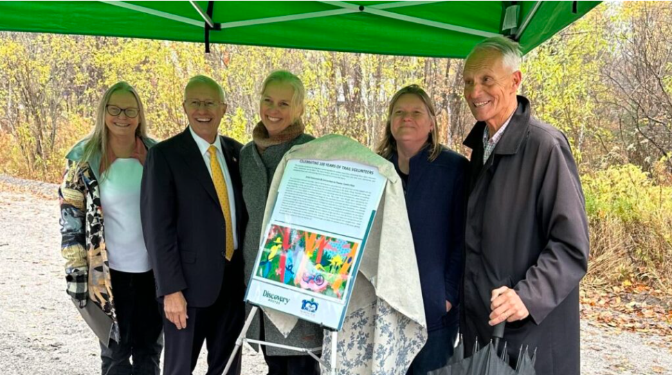 Centennial mural to adorn trail tool shed