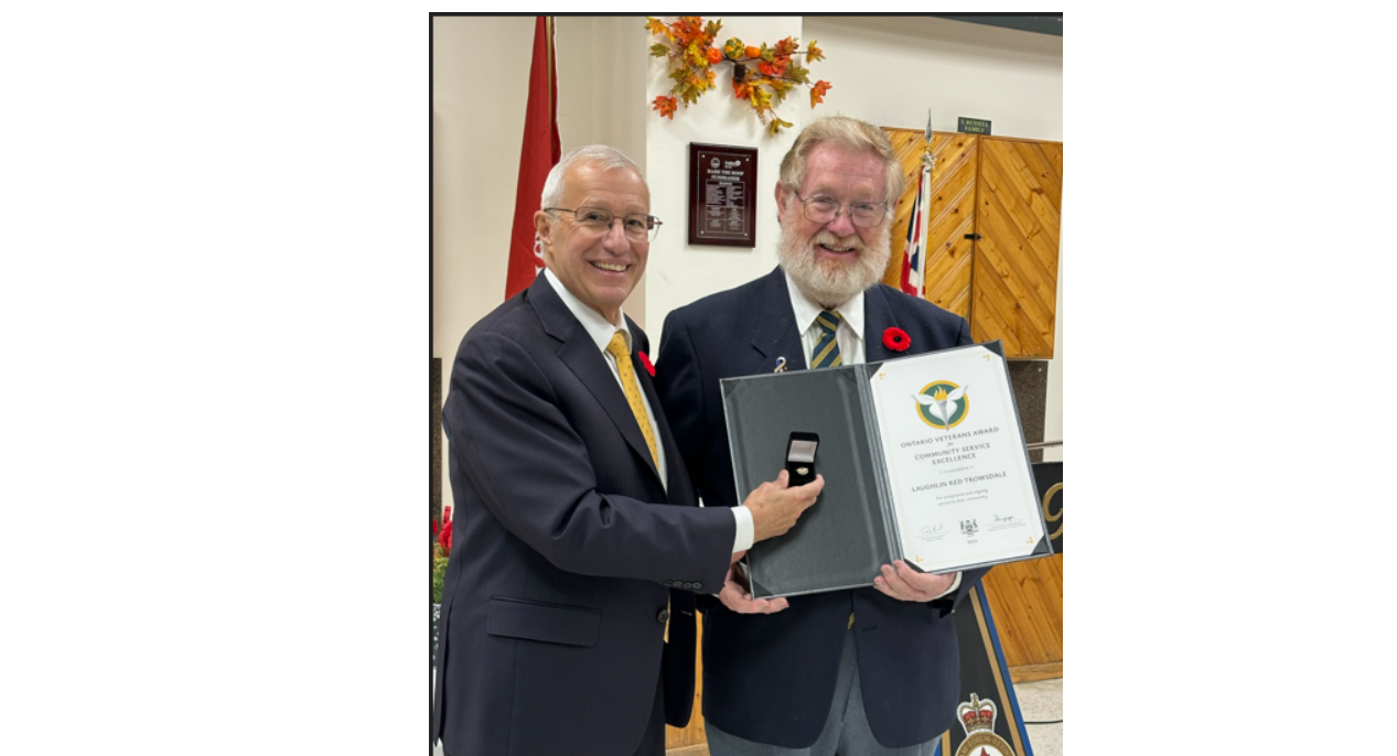 Local Veterans Receive Award for Community Service Excellence