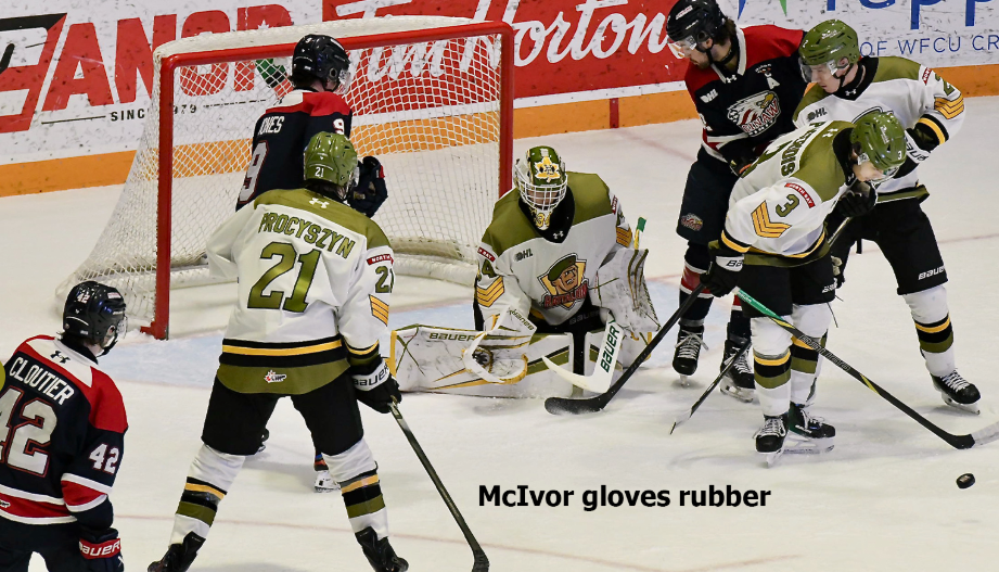 Troops win in shootout