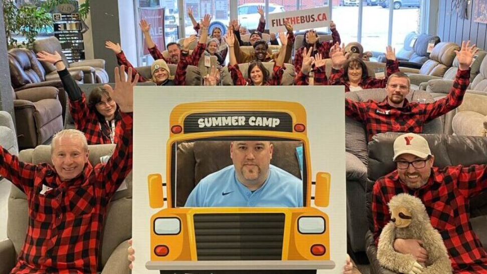 YMCA Fill the Bus campaign