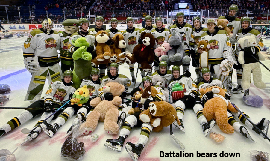 Troops put Guelph on shelf