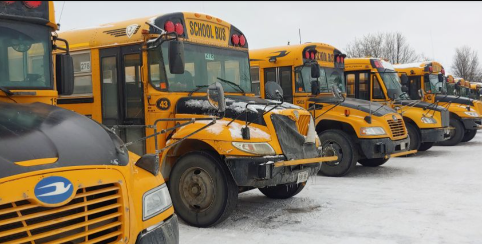 Special weather statement updated and all school buses cancelled today (Friday, Jan 9)