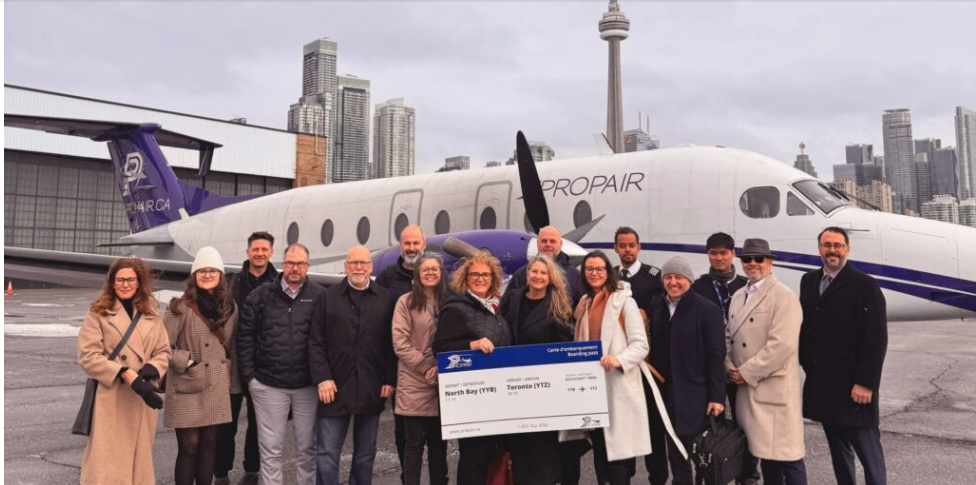 Milestone flight for Propair in North Bay