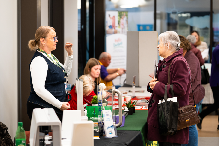 Seniors Gather at Canadore College to learn about healthy aging and active lifestyles