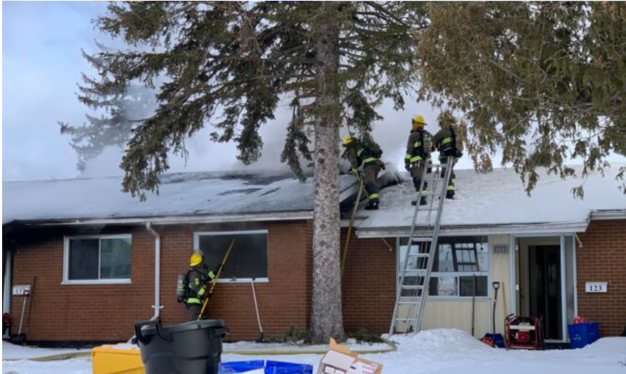 UPDATE: No injuries reported at Sylvan Crescent house fire
