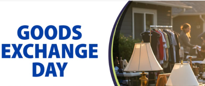 Reduce Waste & Support Reuse with Goods Exchange Day