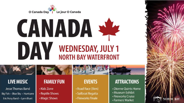 North Bay gearing up for another Canada Day celebration at the waterfront