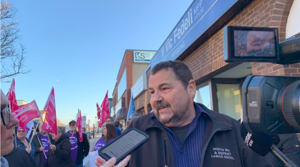 Province-wide protest taking place in North Bay too