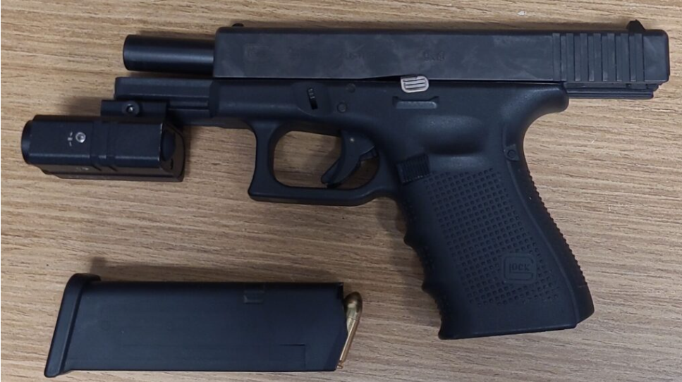 Suspected drugs and handgun seized by city police