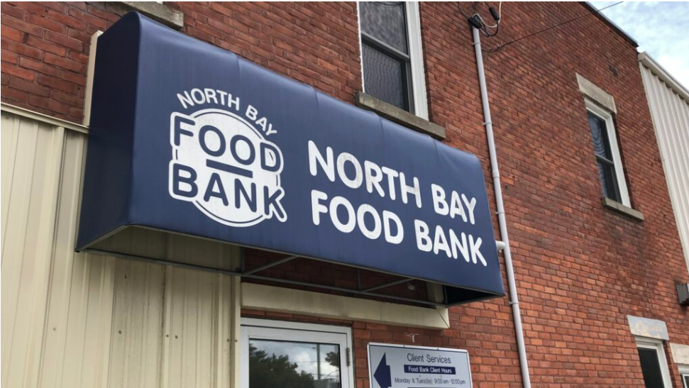 $10,000 donation supporting the North Bay Food Bank