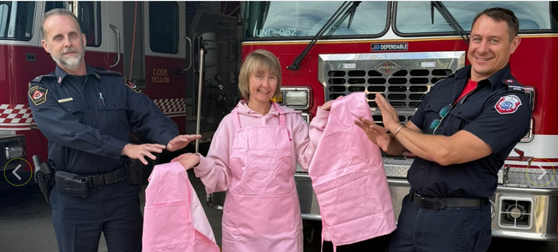 First Responders Trade Manicures for Pancakes