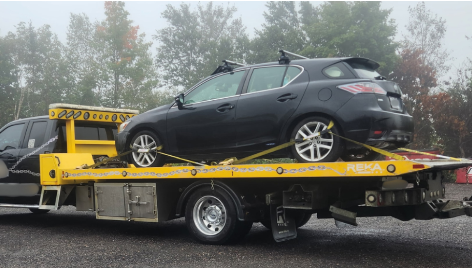 Quebec youth charged with stunt driving on Highway 63