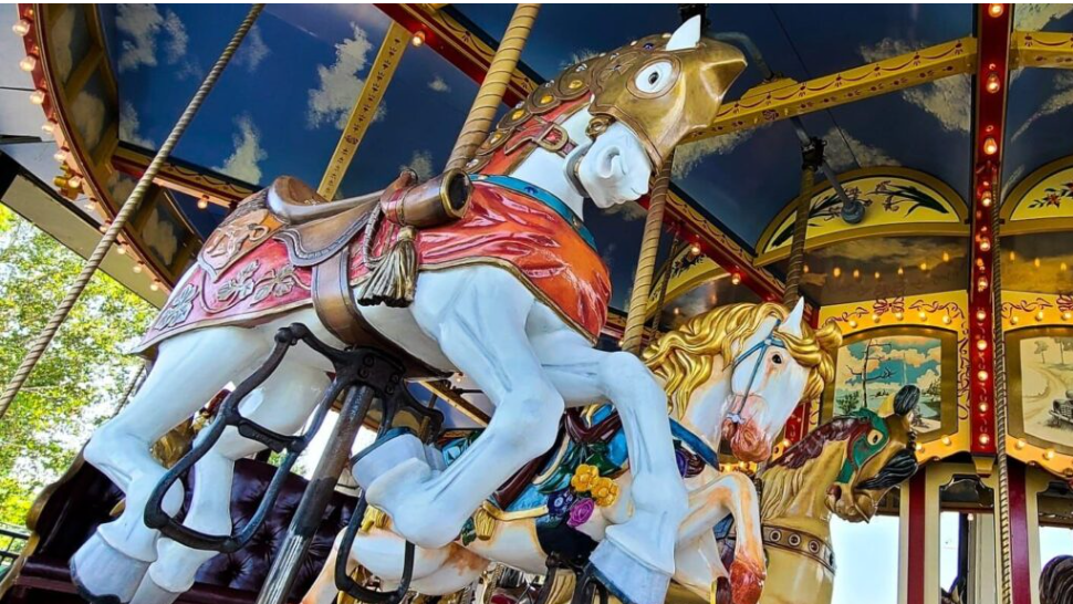 Last chance to ride mini-train and carousels this season