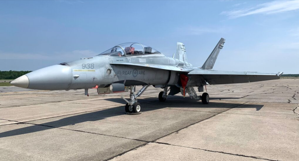 CF-18s intercept plane over restricted airspace in Alberta