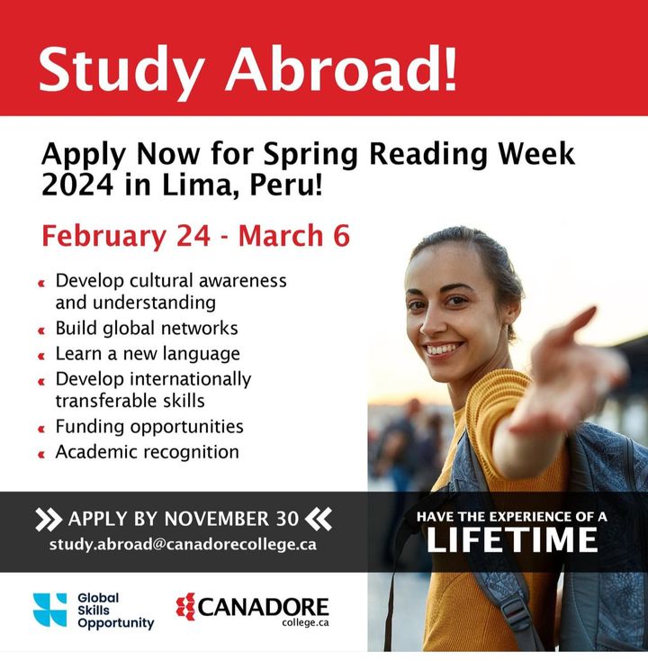 Canadore Goes International