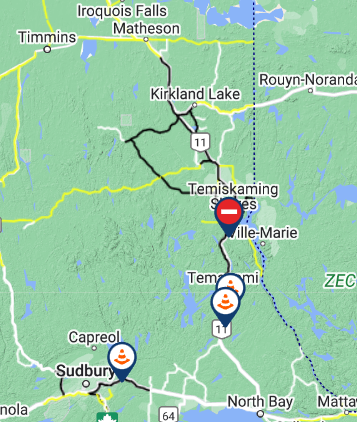 Highway 11N closed due to collision