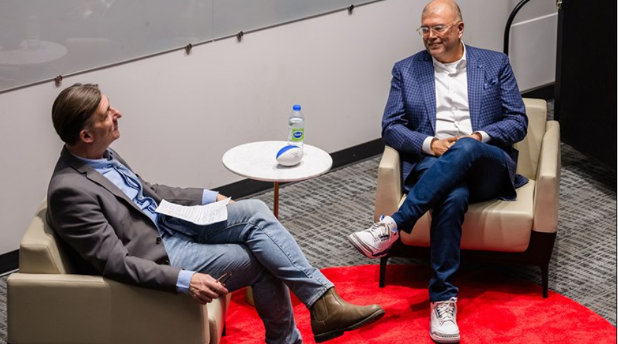 Blue Jays Vice Chairman Roger Rai tells Canadore students to believe in themselves