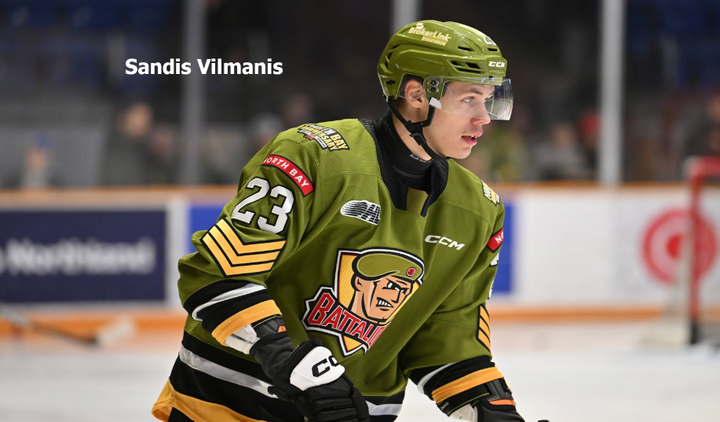 Sandis Vilmanis signs with NHL  Florida Panthers