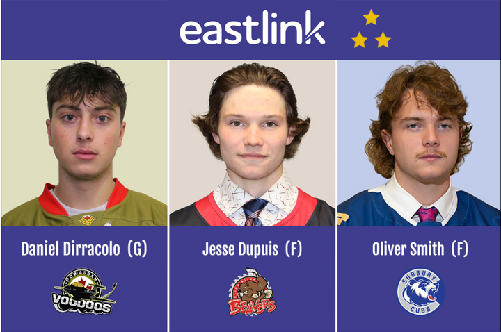 NOJHL 3 Stars of the Week