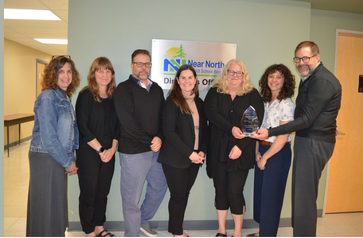 NNDSB's literacy team wins Dyslexia Canada Educational Excellence Award