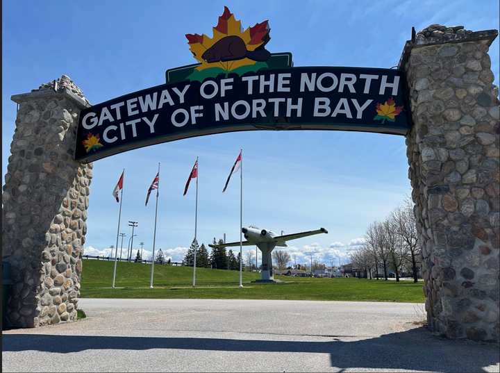 North Bay Overpass Banner Art Selected