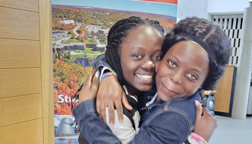 Canadore helps reunite two sisters with refugee status