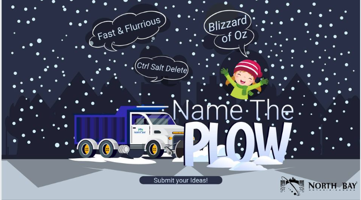 Help Name North Bay’s Newest Snowplow