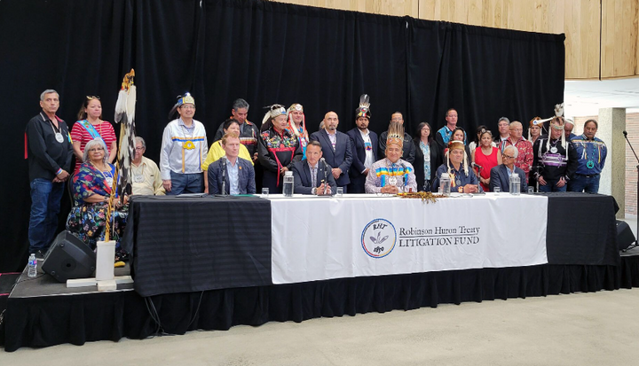 Robinson Huron Treaty Gathering marks 174th anniversary of 1850 Treaty signing