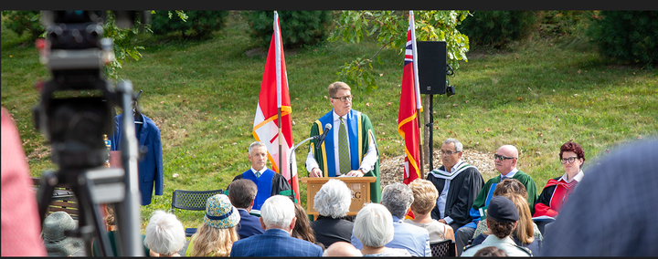 Scott Russell welcomed as Nipissing University Chancellor