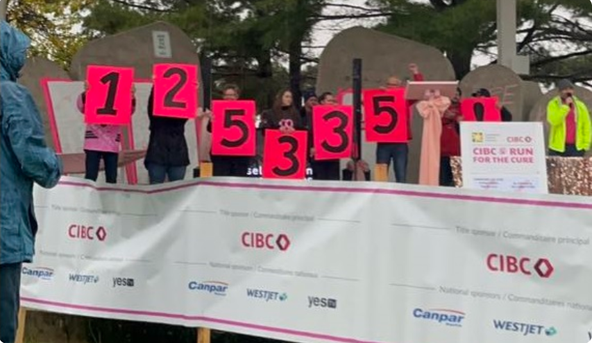 CIBC Run for the Cure raised 125K & counting