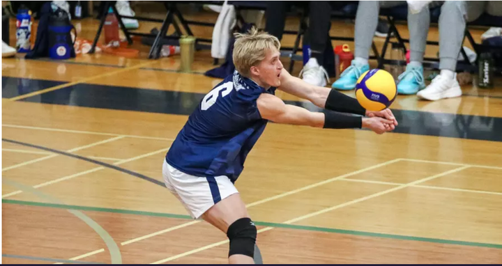 MEN'S VOLLEYBALL: THE LAKERS FALL IN THREE AND SETTLE FOR A WEEKEND SPLIT