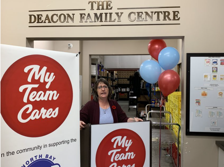 Metro honours food bank’s Debbie Marson