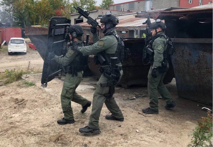 Increased Police presence due to ERT training