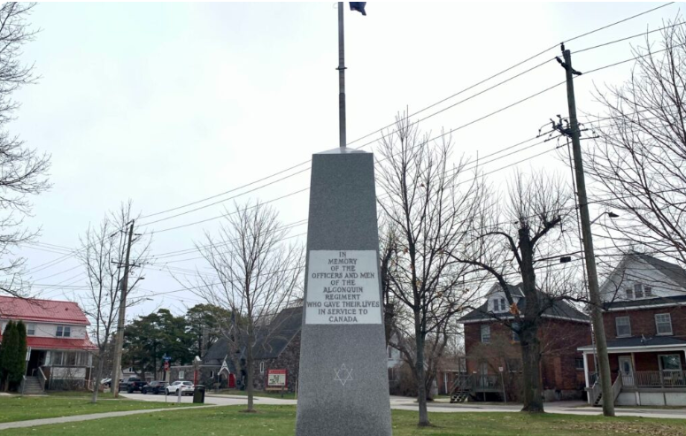 Plaque Unveiling to Commemorate Algonquin Regiment Memorial Site
