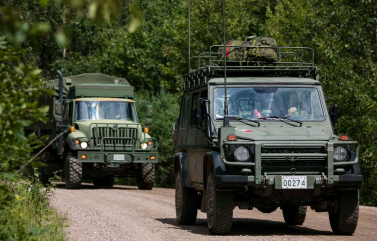 Increase in military traffic expected with transport and supply convoys