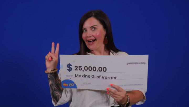 $25,000 lotto win for Verner resident