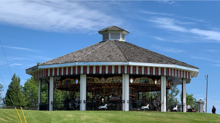 Free carousel and train rides Saturday
